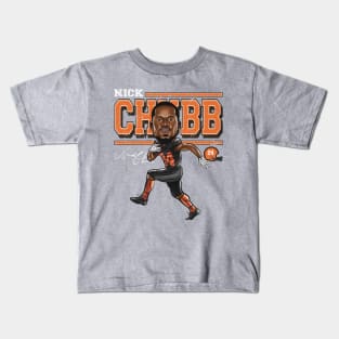 Nick Chubb Cleveland Cartoon Kids T-Shirt